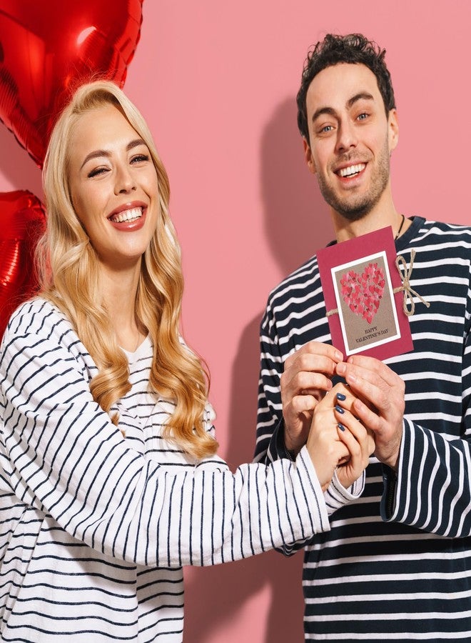 كتيب حامل بطاقات هدايا متعدد من سكاي جيم لعيد الحب، يحتوي على 5 فتحات للبطاقات، وكتاب لحفظ الهدايا والنقود، وكتاب زينة لعيد الحب وأعياد الميلاد والمناسبات الأخرى. - Image 5